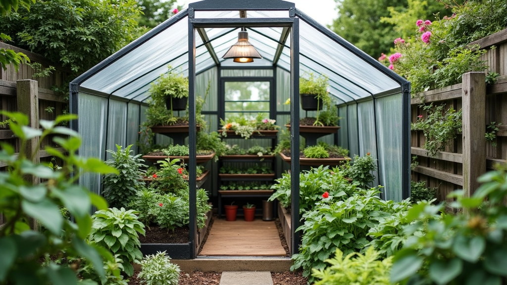 Choosing The Right Size For Your Small Space Greenhouse