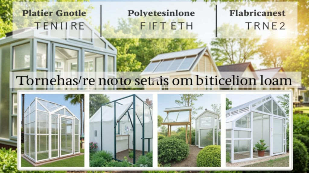 Choosing The Right Size For Your Small Space Greenhouse