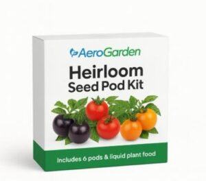 Compact seed pod kit suitable for small space greenhouse planting.
