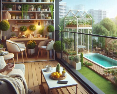 Balcony And Patio Mini Greenhouses