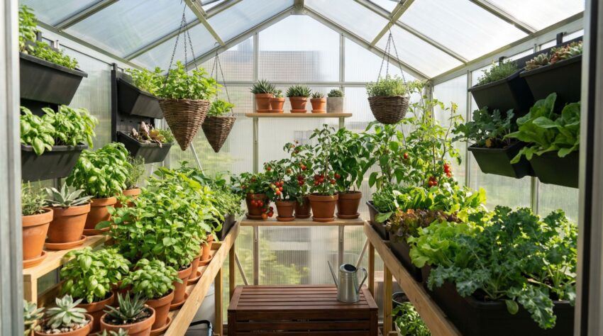 Balcony greenhouse ideas for small apartment balconies