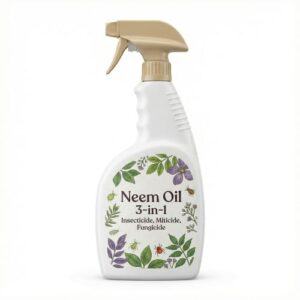 Bonide Captain Jack’s neem oil spray bottle for treating plant pests and diseases